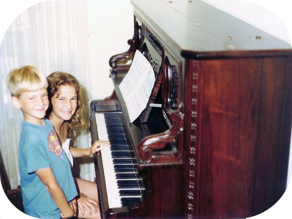 Children at Piano
